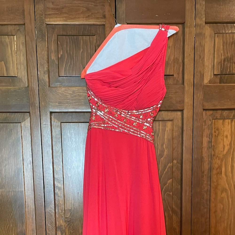 Bright Pink Prom Dress